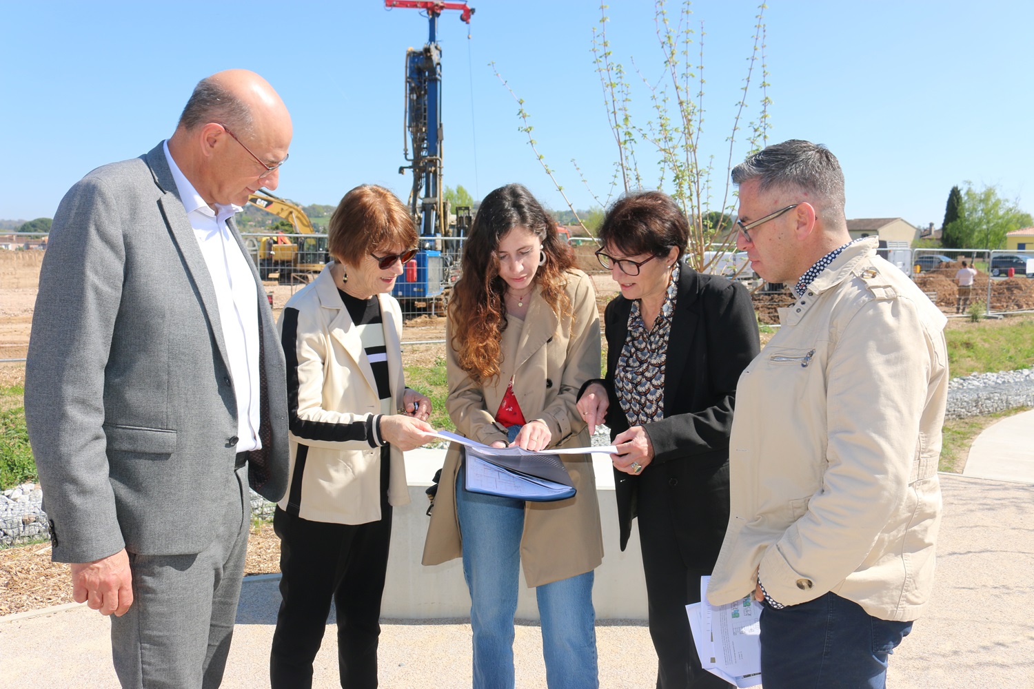 Philippe Aspar, Elisabeth Claverie, Anaïs Hall, Florence Belou, Jérôme Dassié