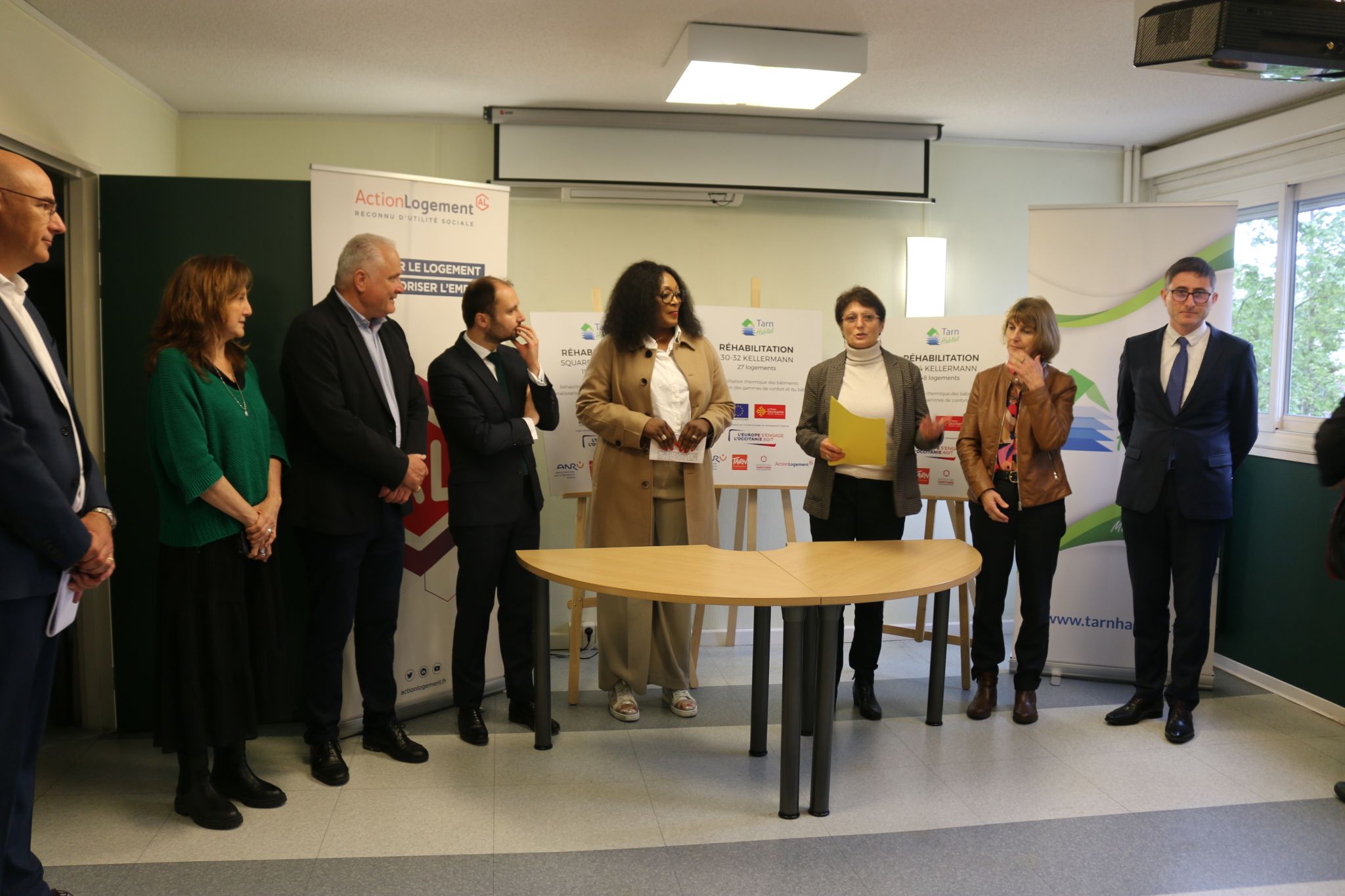 Inauguration Réhabilitations Square Bonaparte et Kellermann