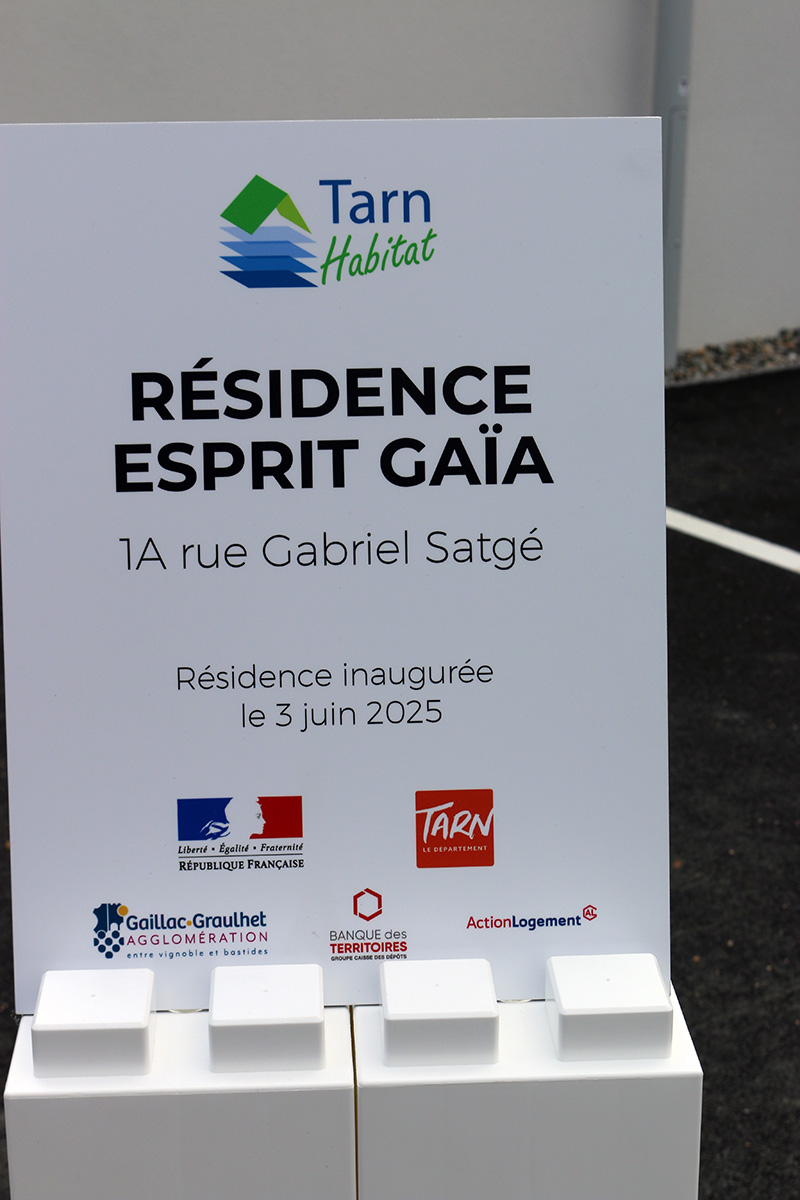 Financeurs Résidence Esprit Gaïa à Graulhet