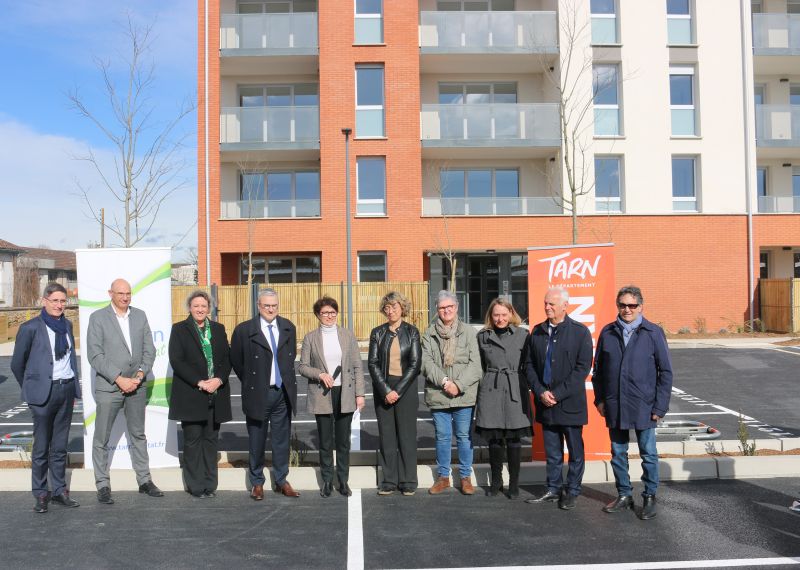 Inauguration du collectif de la résidence Saint-Antoine à Albi