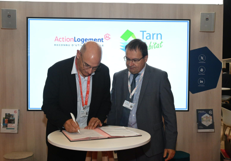 Congr&egrave;s USH - Signature d'une convention de gestion en flux