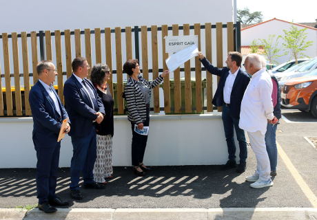 Inauguration de la r&eacute;sidence Esprit Ga&iuml;a