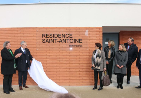 Inauguration du collectif de la r&eacute;sidence Saint-Antoine