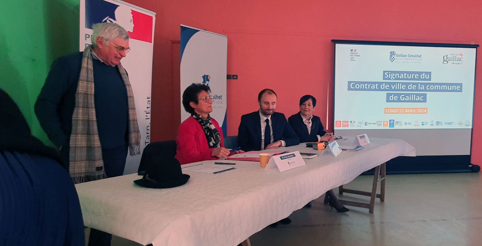 Tarn Habitat cosignataire des contrats de ville dans 4 communes