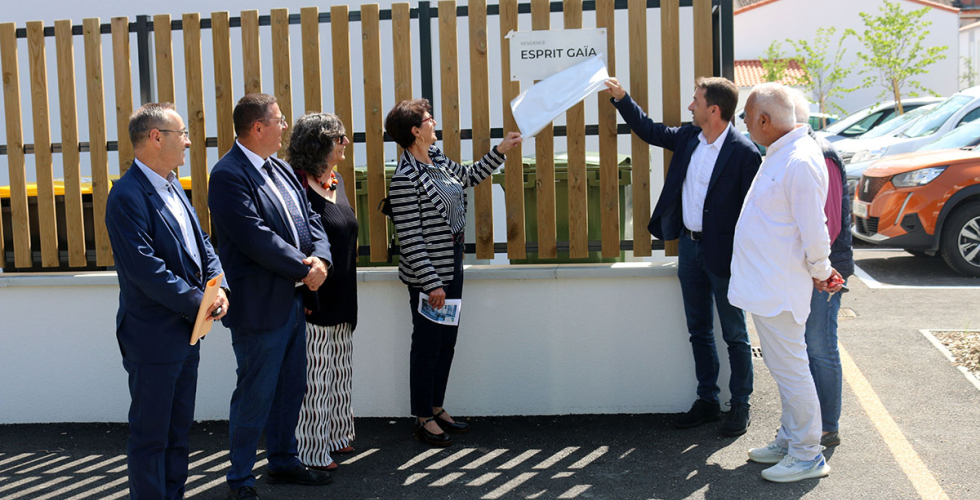 Inauguration de la r&eacute;sidence Esprit Ga&iuml;a