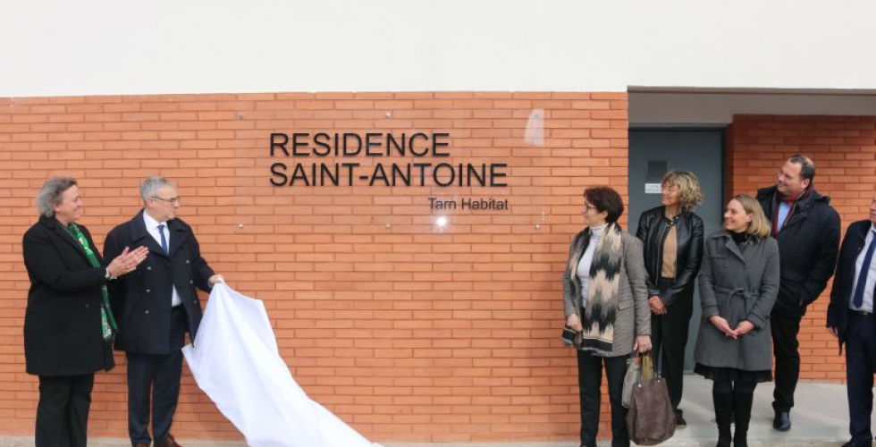Inauguration du collectif de la r&eacute;sidence Saint-Antoine
