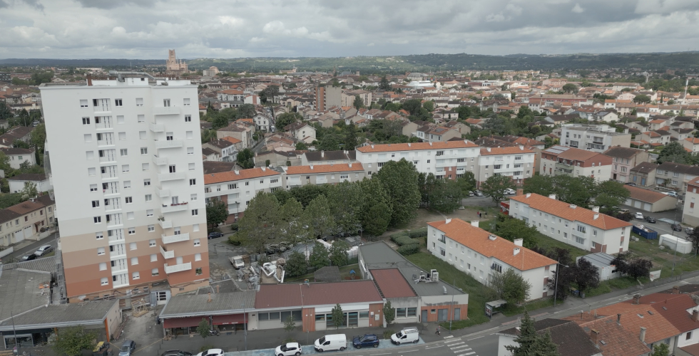 Livraison de la r&eacute;habilitation du quartier Saint-Martin
